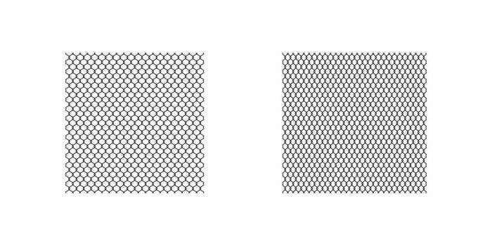 Mesh fence seamless illustration. Meshed barrier texture. vector