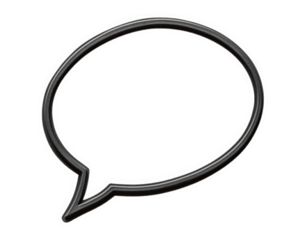 leer Rede Blase Zeichen isoliert auf Transparenz Hintergrund, perfekt zum vermitteln Mitteilungen oder Gedanken kreativ. Ideal zum Grafik Design und Kommunikation Projekte png