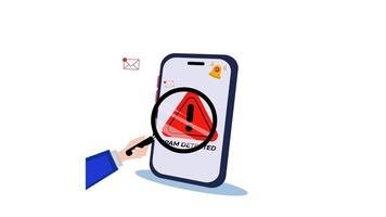 Email Daten Phishing. Cyber Dieb ausblenden Innerhalb ein Email. Spam erkennen. bösartig Email. bösartig Botschaft. online Verbrechen. Cyber Verbrechen video