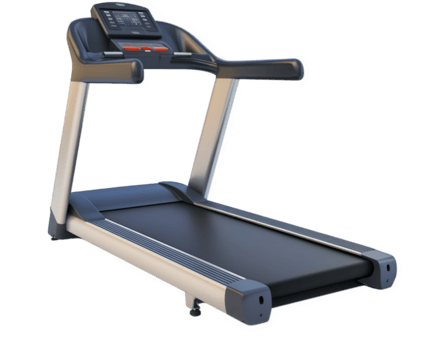 elegant löpband designad för Hem kondition, terar modern trösta och kraftig ram. idealisk för löpning eller gående träningspass, förstärkning din övning rutin- png