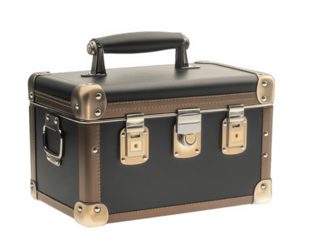 portatile combinazione cassetta di sicurezza progettato per in modo sicuro memorizzazione oggetti preziosi, con robusto maniglia e metallico accenti. ideale per viaggio e casa uso png