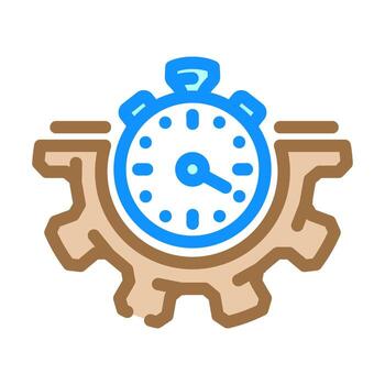 quick setup color icon symbol vector