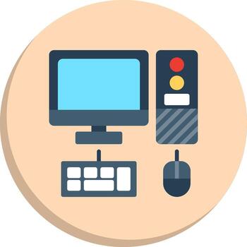 Computer Modern Interface Badge Series vector