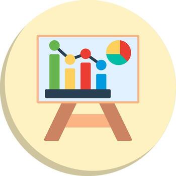 Analytics Web-Based Design Element vector