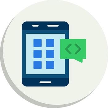 Mobile Application Web Style Graphic Pixel Style Badge Series vector