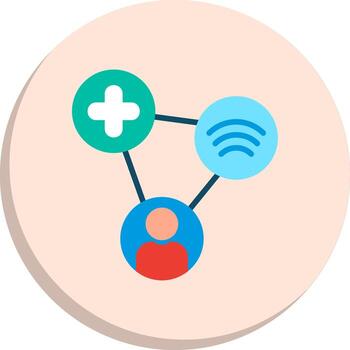 Network Sleek Visual Mark Bundle vector