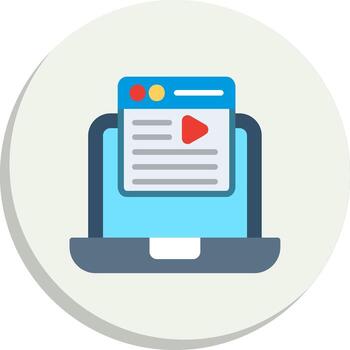 Blog sitio web codificado ui símbolo paquete vector