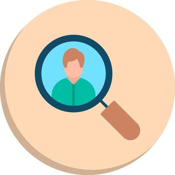 buscar persona interactivo ui diseño conjunto vector