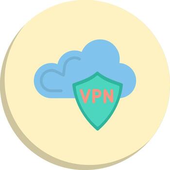 Virtual Private Network User Interface Mark Series vector