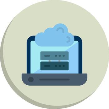 Hosting Pastel Sketch Mark User Interface Mark Series vector