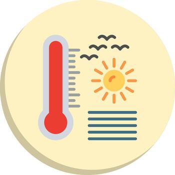 Temperature Wireframe App Design Kit vector