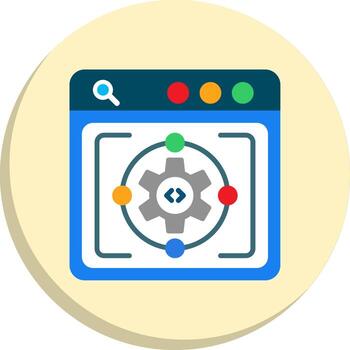 Integrated Development Environment Clean Frame Object Set vector