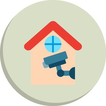 Security Camera User-Friendly Drawing Symbols vector