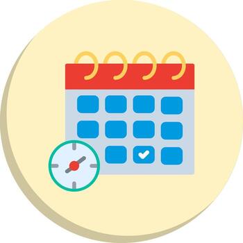 Schedule Business App Graphic Wireframe App Design Kit vector