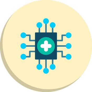 tecnología geométrico estilo Insignia moderno tecnología objeto serie vector