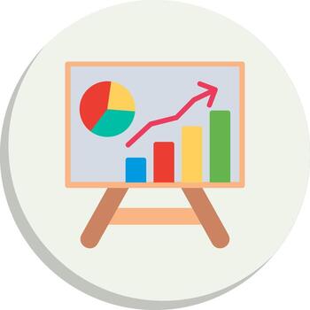 Data Visualization Futuristic App Badge Pastel Sketch Mark Icons vector