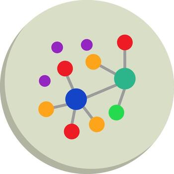 Cluster Minimal UI Graphic Set vector