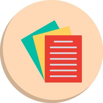 Paper Futuristic App Badge Interactive UI Design Set vector