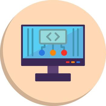 código degradado estilo elemento paquete vector