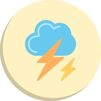 relámpago interactivo ui diseño conjunto vector