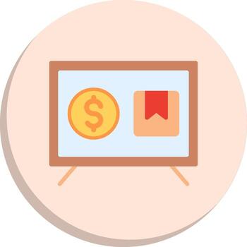 OnLine Two Colour Business Web Style Graphic Minimal UI Graphic Set vector