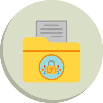 Data Encryption Pastel Sketch Mark Business App Graphic Icons vector