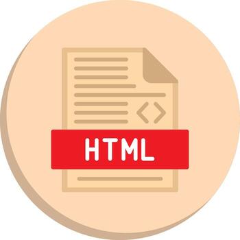 Html Geometric App Mark Series vector