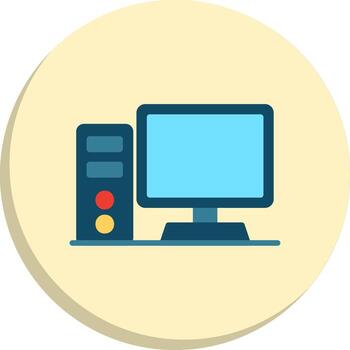 Desktop Computer Handcrafted UI Symbol Pack vector