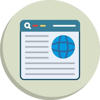 Web Browser User-Friendly Drawing Symbols vector