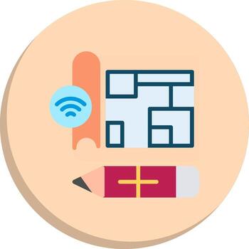 Blueprint Smooth App Visual Elements vector