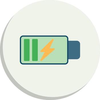 Battery Flat UI Form Set vector