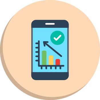 Analytics Monotone Sketch Design Shadowed Flat Design Pack vector