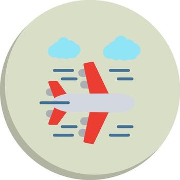 vuelo interactivo ui diseño conjunto vector