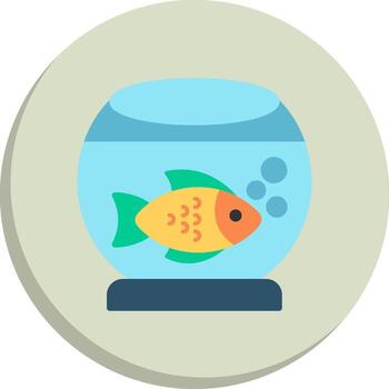 pescado cuenco web estilo gráfico resumido marco objeto íconos vector
