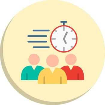 DeadLine Two Colour Color Block Badge Set vector