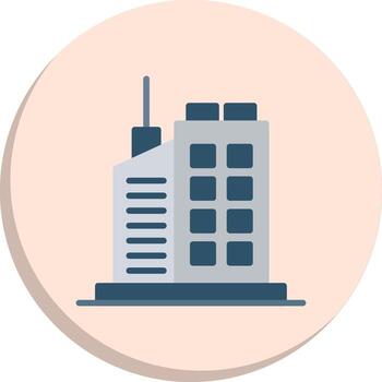 Skyscraper Monotone Sketch Design Minimal Graphic Visual Set vector