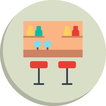 Bar Outlined Frame Object Iconic Line Form Collection vector