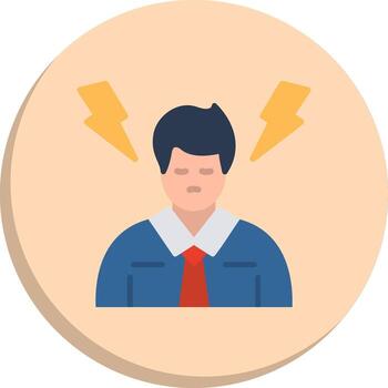 Stress 3D Interface Shape Design vector