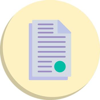 documento 3d interfaz forma diseño vector