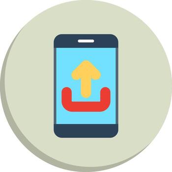 Upload Custom Line Element Interactive UI Design Set vector