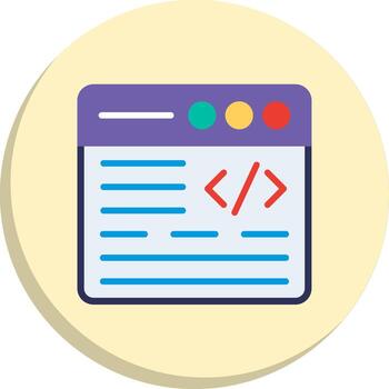 codificación pastel color gráfico conjunto vector