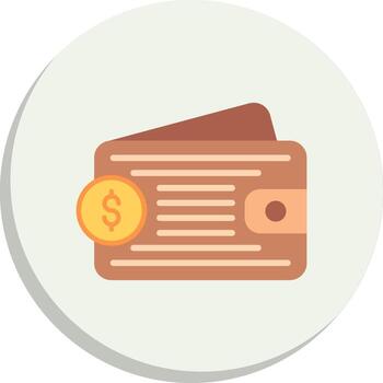 billetera negocio aplicación gráfico interactivo ui diseño conjunto vector