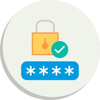 alfiler código degradado temática símbolo pulcro visual marca haz vector