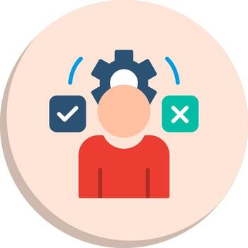 Management Vibrant Visual Object Monotone Sketch Design Icons vector