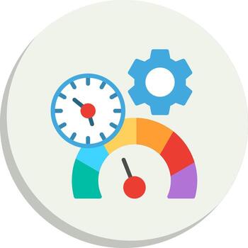 Timer Interactive Symbol Set vector