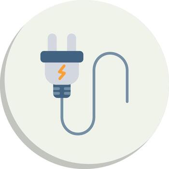 Plug Outlined Frame Object Clean Sketch Form Pack vector