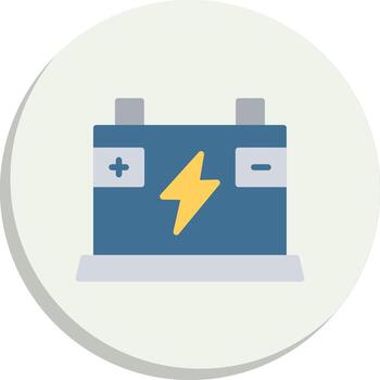 Accumulator Minimal Graphic Visual Set vector