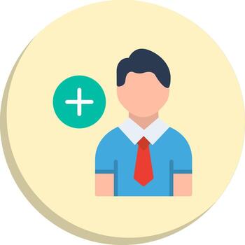 Add User Crisp Outline Artwork Pack vector