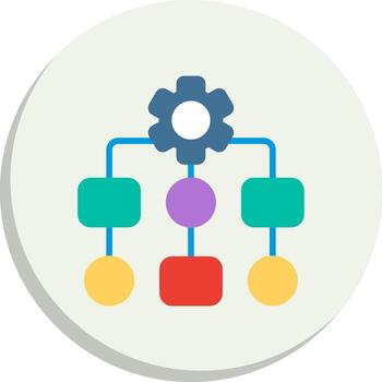 algoritmo elegante forma símbolo paquete vector