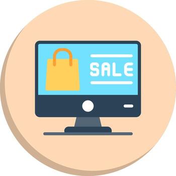 Sales PipeLine Two Colour Business App Graphic Bold Outline Badge Series vector